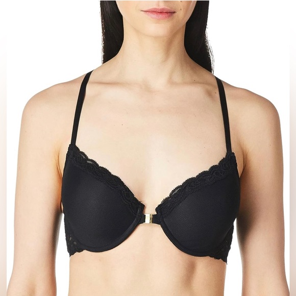 Natori Women's Feathers Front Close Racerback T-Back 34DDD Bra 735023 - Picture 2 of 7